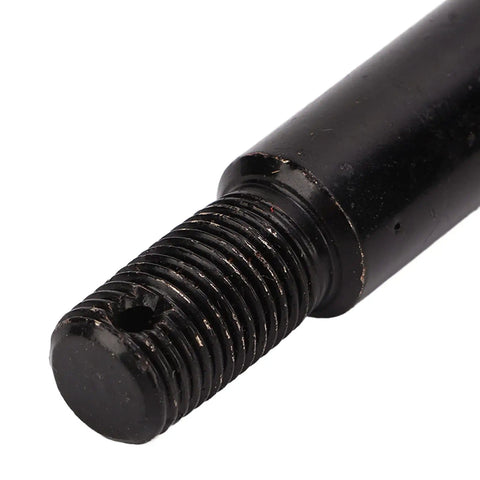 Close-up of Steering Strut Knuckle Spindle Pair Direct Fit Replacement 14mm Thread for 50cc 110cc 150cc Go Kart Drum Brake Wheel Hub Mini SUV