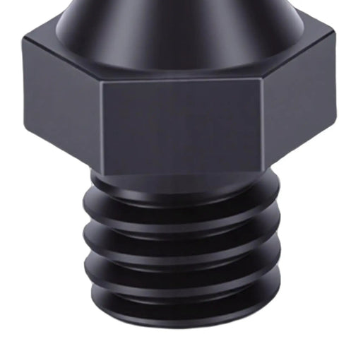 Premium Hardened Steel 3D Printer Nozzle 0.6 Mm Fits Raise3D Pro2 Pro3 E2 Series High Temp Extruder Tip detail, hexagonal design.