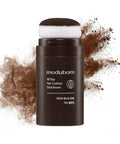Dark Brown Hair Powder Root Touch Up Stick For Fast Gray Coverage in a compact container with applicator.