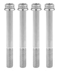 Top Notch Titanium M10 Flange Hex Screws, Super Heavy Duty Serrated Lock Tightening Fasteners for bike mods and gear projects.