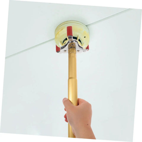 Ladder Free Smoke Sensor Removal Tool With 11 Point Eight Inch Extended Reach Stick for high ceiling smoke detector removal.