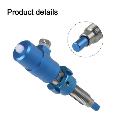 Aluminum Plunger Button Adjuster For Recurve Bows Dials In Exact Tension Kicks Out Nasty Wobbles Smoothes Flight Like Butter close-up view