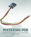 Hardcore No Nonsense High Speed BLDC Angle Encoder 14 Bit Precision Magnetic Rotary Position Sensor with PCB material