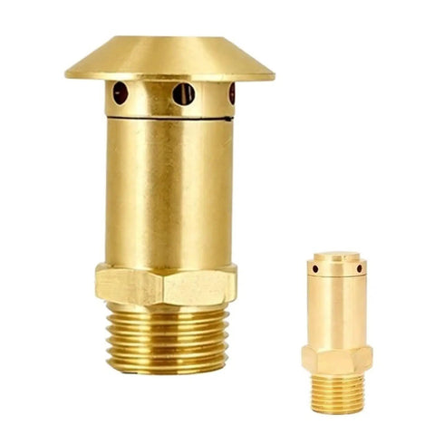 Heavy-Duty Brass Air Admittance Valve Kit Snag This Plumbing Drainage Powerhouse One-Way Vacuum Relief with G1/2 and G3/4 sizes.