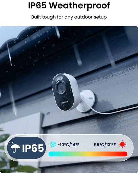 Lumus 2K Wireless Outdoor Security Camera With Spotlight Color Night Vision Upgraded 4MP Dual Band WiFi weatherproof mounted