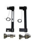 Heavy Duty Hidden Door Hinges With Double Row Ball Bearings For A Knockout Smooth Roll Built Tough Using Raw Cold Rolled Steel for closet projects