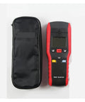 Pro Level Wall Scanner Stud Finder with LCD screen and carrying case for detecting metals and wood in walls.