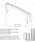 Gold Crystal Cabinet Pulls Set 10 Pack With Czech Crystal And Zinc Alloy Construction, 3.8 Inch Center-To-Center Diagram