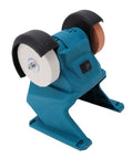 Cordless Mini Bench Grinder With No Nonsense Setup And Knockout Suction Base Running 5500 RPM Dual 70 MM Wheels for sharpening tools