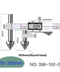 Pro Shop Grade Digital Caliper With Fast Clear Reading For Exact Round Hole Center Distance And Cone Measurements Metric Measuring Tool with digital display, 20-200mm range.