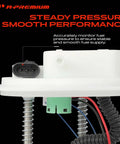 Electric Fuel Pump Module Assembly With Pressure Sensor Oem Replacement Direct Fit For Hyundai Santa Fe And Kia Sorento, detailed view showing connector and wiring.