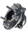 Gutsy Front Right Wheel Bearing And Hub Assembly For Toyota Mirai 2022 To 2024, featuring steel construction and mounted bolts.