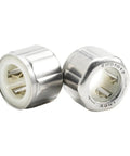 Heavy Duty One Way Clutch Needle Roller Bearing Set Built Tough For Zero Slop Operation And Slick Gear Transitions In Tight Engine Compartments Without Compromising Reliability, silver metallic bearings.