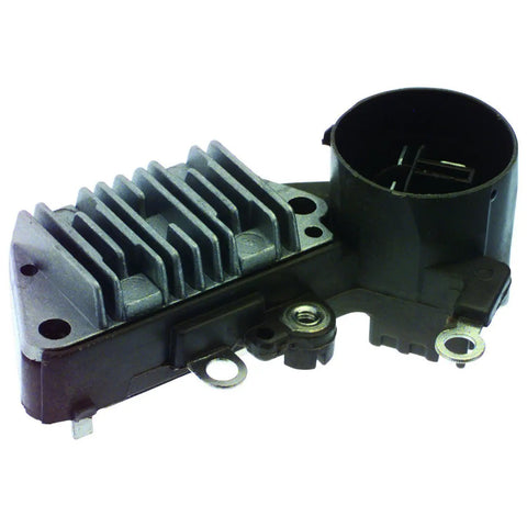 Top Tier Alternator Kit With Regulator Brush Holder Bearings And Slip Ring For Acura Honda Fits 1988 To 1997 close-up of regulator brush holder design
