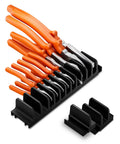 12 Piece Magnetic Plier Organizer Set For Toolbox And Drawer Modular Tool Holder System For Pro Mechanics And DIYers Keeps Pliers And Hand Tools Neatly In Place In Black