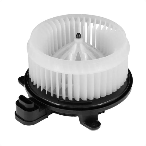 Front Blower Motor For 2008-2022 Toyota Sequoia And 2011-2017 Sienna cabin fan replacement showing plastic and metal design.