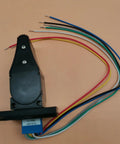 Top Shelf Upper Control Box Joystick Controller 2441305250 for Haulotte Star with connecting color-coded wires.
