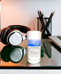 Container of Alcohol Free Electronics Cleaning Wipes For Screens Keyboards Phones And Gaming Controllers on desk