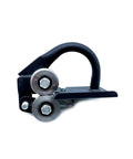 Bead Roller Tool Adjustable Hand Pulled Portable Bead Roller For Sheet Metal 0.6mm 23 Gauge Iron Plate Roller side view