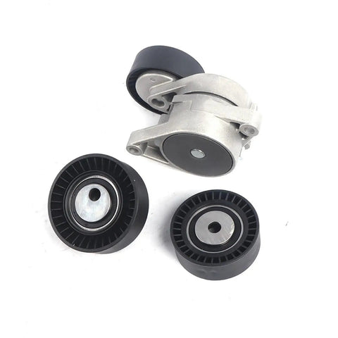 Premium Belt Tensioner And Idler Pulley Kit For BMW 3-Series 5-Series M3 X5 Z4 Z3 Models Fixing Slippage Vibration Issues
