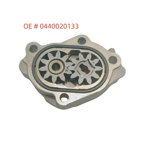 High Performance Gear Pump Compatible With Bosch Cp1H3 Fuel Transfer Replacement Part 0440020133 showing gear mechanism for diesel engine.
