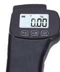 Heavy Duty Digital Force Gauge 5kg Portable Push Pull Tester screen displaying weight in kilograms for precise measurements.
