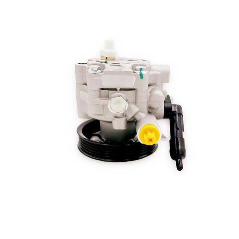 Straight Up Plug And Play Power Steering Pump Dead On Fit For 2005 To 2014 Subaru Impreza Forester Legacy Outback, top view
