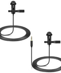 Two Pack Lavalier Microphones Compatible With DJI Mic 2 And Rode Wireless Pro Or Wireless GO 2 II Transmitters for Vloggers