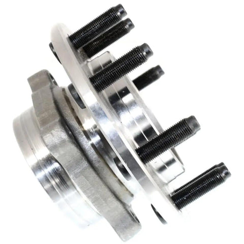 Premium Rock Solid Front Wheel Hub And Bearing Assembly Dual Axle Heavy Duty Replacement Kit For Dodge Ram 2500, showing studs.