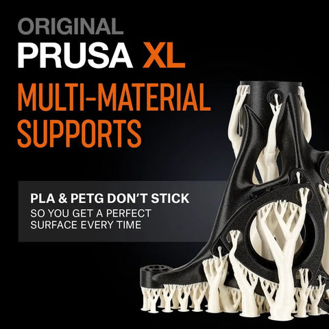 Fire Five Toolhead CoreXY 3D Printer Engineered For Large Format Multi Material Prototyping And Full Color Designs That Actually Slay With Industrial Precision And Zero Hassle Vibes showcasing black multi-material supports and PLA details.