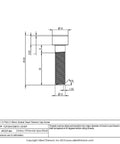 Heavy Duty Grade 2 Titanium M10 X 1.5 X 40Mm Socket Head Cap Screws Pack Of 5 Polished Fasteners technical drawing.