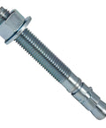 1/2 Inch By 5-1/2 Inch Wedge Anchor Zinc Plated For Concrete Dry Environments Box Of 25 Durable Expansion Anchor visible in close-up view