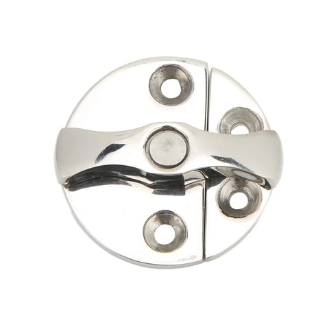 Bombproof 316 Stainless Steel Boat Door Catch Latch With Saltwater Shielded Marine Hardware For Hatches Consoles And Cabinetry Plus Zero Hassle Deck Install, top view.