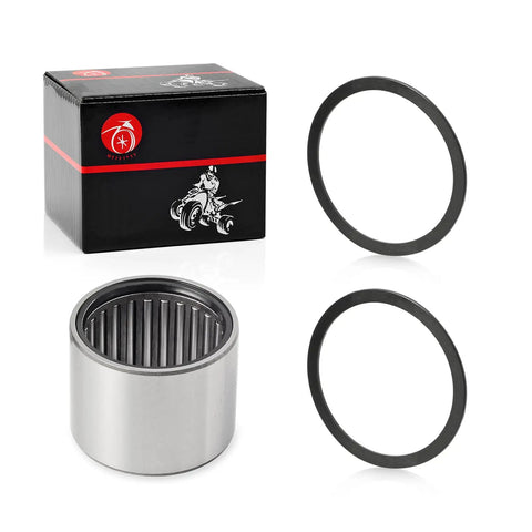 Heavy Duty Primary One Way Clutch Bearing And Washer For Can Am Maverick X3 Commander Defender Utv Replacement Parts Easy Bolt Up Smooth Shifting with box and two washers.