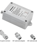 Heads Up Pro Shop Grade Pneumatic Muffler Uses 1/4 Inch Inlets to silence exhaust, includes adapters for connections.
