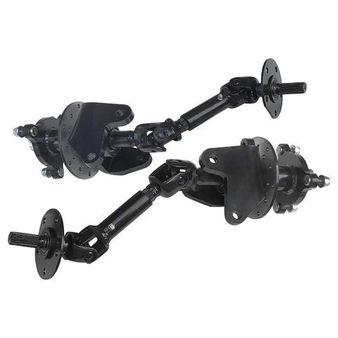 Beefed Up Four Wheel Drive Front Half Axle Assembly Kit for Electric ATVs Quads Go Karts with Enhanced Torque and Traction