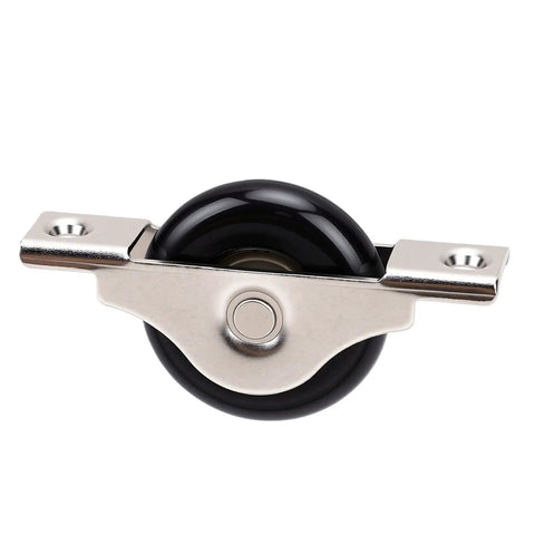 Pro Grade No Sweat Sliding Door Pulley Rollers Precision Engineered 40Mm Nylon Bearings Smooth glide roller with steel mount.