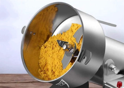 Powerful Grain Grinder For Home Or Light Pro Kitchen Use, Dry Milling Machine For Multigrain Beans Spices And Dried Foods, 800g Capacity