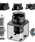 Slick Automatic Espresso Knock Box Featuring Smart Sensor Detection for Hella Easy Portafilter Cleanup And Professional Desktop Barista Counter Organization with detachable parts.