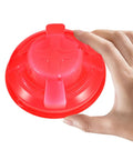Tough Plastic Smoke Alarm Covers Four Pack Waterproof Dust Protector Shield Keep Kitchen Detectors Spotless hassle-free easy snap-on red cover.