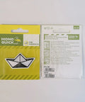 White Origami Boat Iron On Patch For Clothing And Custom Gear Simple Folding Ship Applique On Packaging