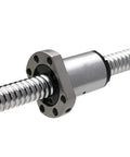 Close-up of 20mm SFS2010 Ballscrew, 950mm Length, End Machining For BK15 BF15, 10mm Lead, C7 High Precision CNC Component