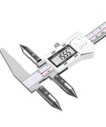 Heavy Duty Digital Caliper For Fast Edge To Center And Cone Hole Measurements Up To 300 Millimeters showing clear digital display and measurement scale.