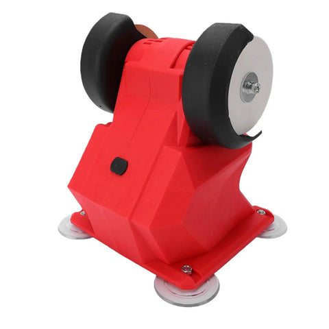 No Nonsense Cordless Bench Grinder Packing 5500 RPM And 70mm Dual Wheels, red mini grinder with rubber wheels
