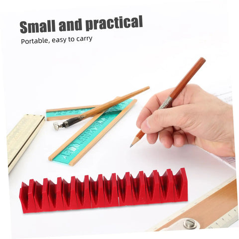 12 Piece Modular Wrench Organizer Tray for Garage and Workshop Durable Plastic Construction Space Saving Tool Storage