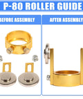 Pro Grade P80 Plasma Cutter Consumables Bundle With 80Amp Torch Electrodes And 1.5mm Nozzles Tips Kit For CUT-70 And CUT-80 assembly view