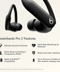 Powerbeats Pro 2 Wireless Noise Canceling Workout Earbuds With Secure Fit Earhooks For Your Gym Grind And Up To 45 Hour Battery