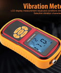 Portable Handheld Vibration Meter With LCD Display And Split Measurement, Digital Vibration Tester For Motors, Fans, Bearings And Mechanical Watches, Includes S And L Probes, Compact Vibe Analyzer For Quick Diagnostics And Accurate Readouts.