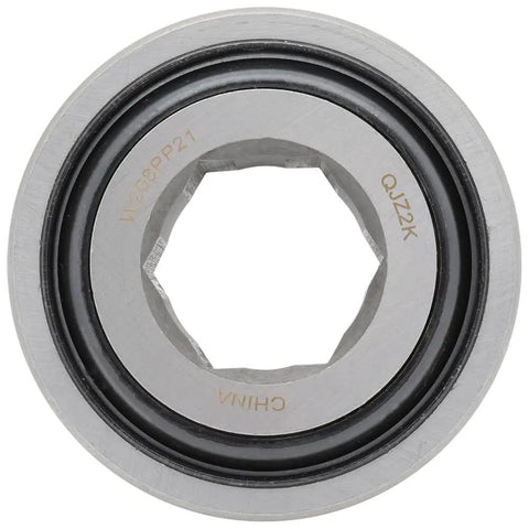 Rugged Agricultural Disc Bearing With 1 25 Inch Hex Bore Fitment For John Deere Tractor Systems and Farm Implement Repairs Tough As Nails Construction built to last.