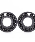 Kickass Heat Resistant Bearings 12X28X8Mm 500C Double Sealed Steel Balls shown from the front with steel ball design.